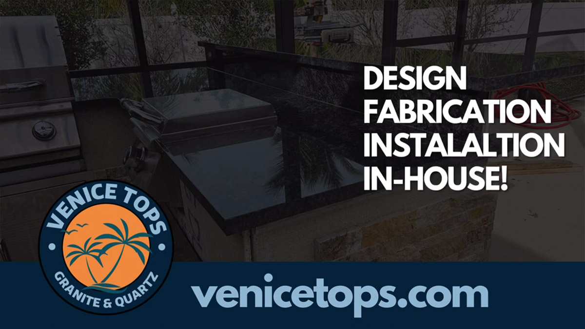Steel Gray Outdoor Kitchen